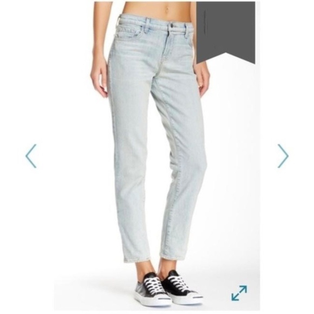 J Brand for Theory Boyfriend Skinny Jeans